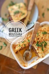 Easy Classic Greek Moussaka Recipe This is hands down the best moussaka recipe in the world! Inspired by two foodie chefs and blogger friends from Athens... Classic Greek food at its very best!