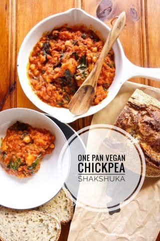 Here’s how to make a one pan vegan chickpea shakshuka that everyone will want to eat, even meat-eaters. Packed with spices and veggies, it’s a dish for any time of day.