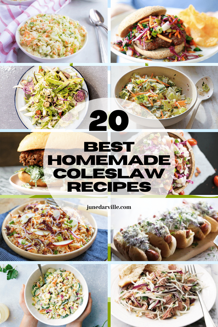 As much as I like a good classic coleslaw, there are quite a few creative takes on coleslaw recipes. Enjoy these 20 coleslaw recipe ideas!