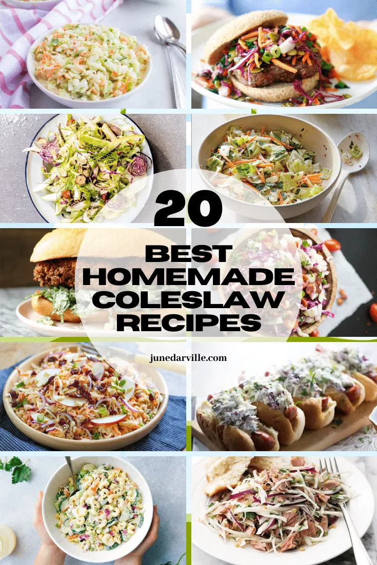 As much as I like a good classic coleslaw, there are quite a few creative takes on coleslaw recipes. Enjoy these 20 coleslaw recipe ideas!