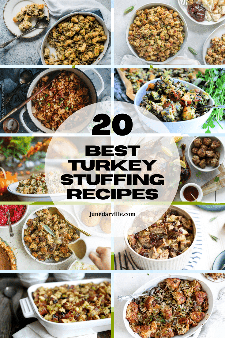 Keeping your Thanksgiving turkey stuffing classic or are you looking for a stuffing with creative twist this year? Check out these 20 stuffing recipes!