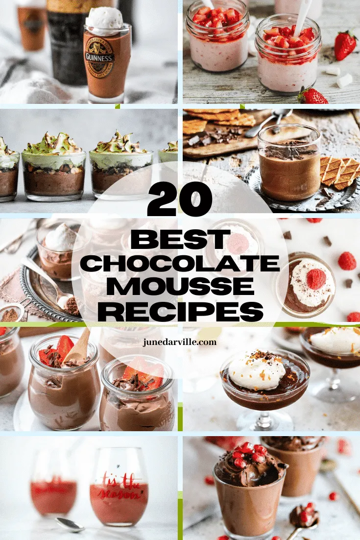 Are you a chocolate mousse fan? Then you have to check out these deliciously creative chocolate mousse recipes from fellow food bloggers!