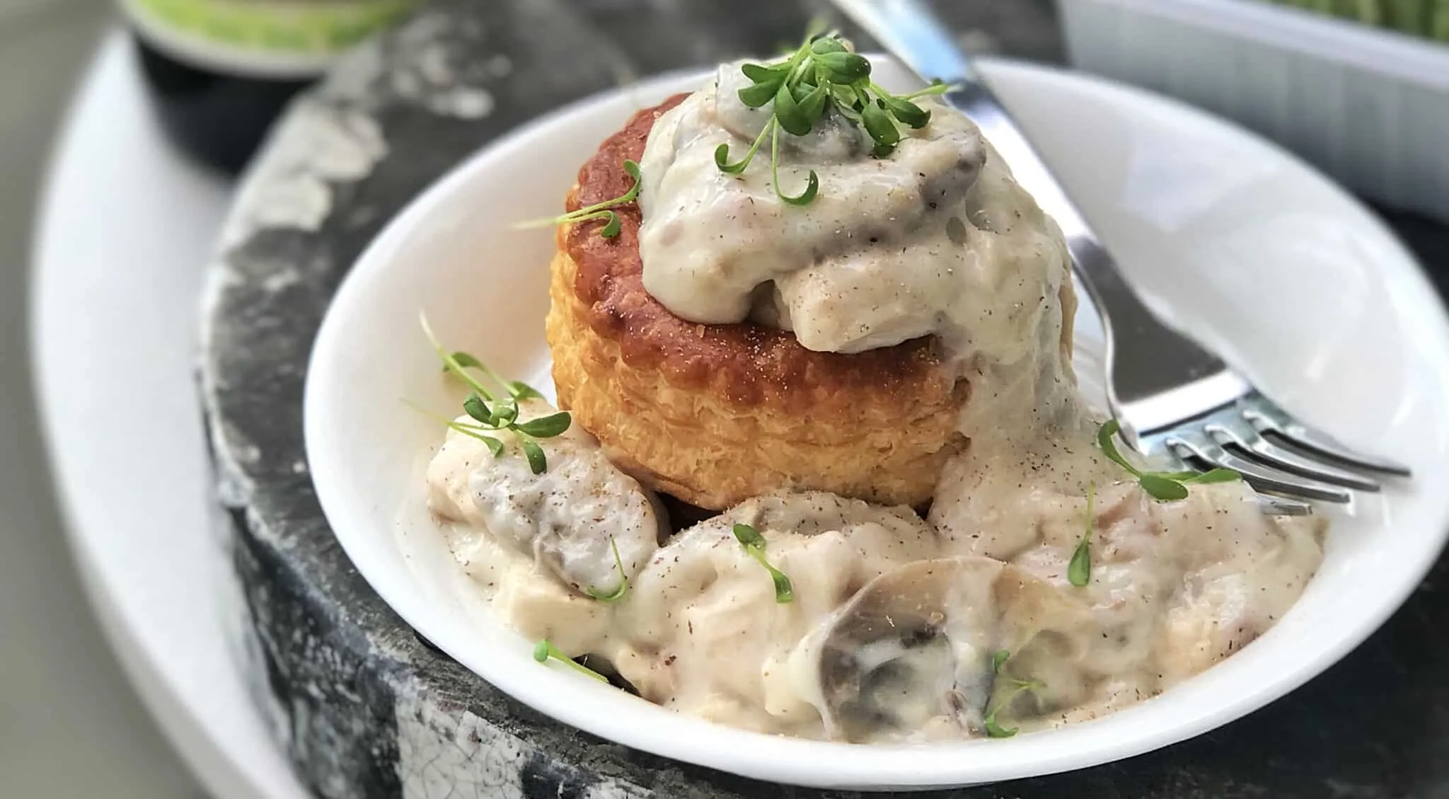 AFFXWRKS vent foodie Vegetarian Vol-au-Vent Recipe: French Delight 