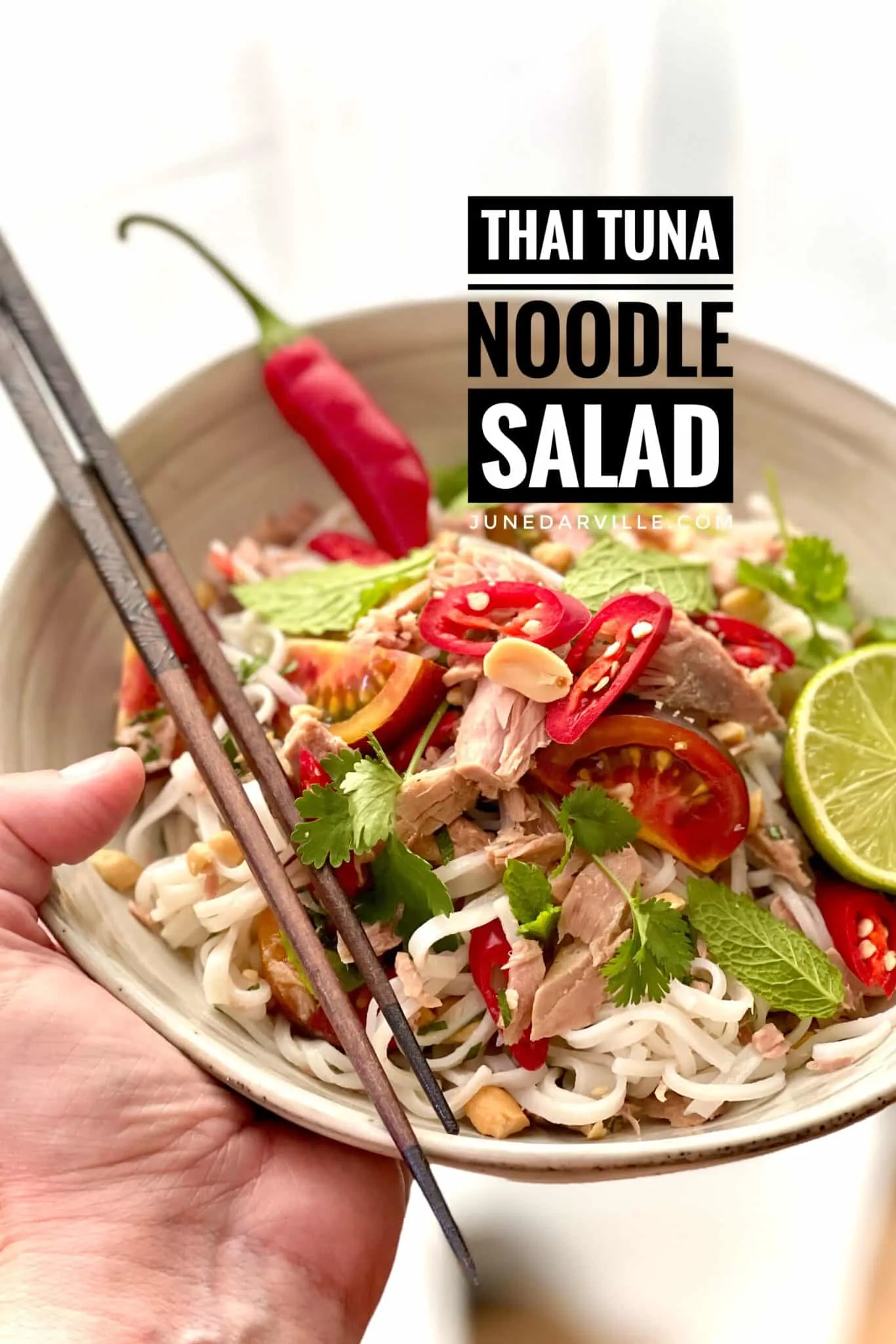 Easy Thai Tuna Noodle Salad Recipe