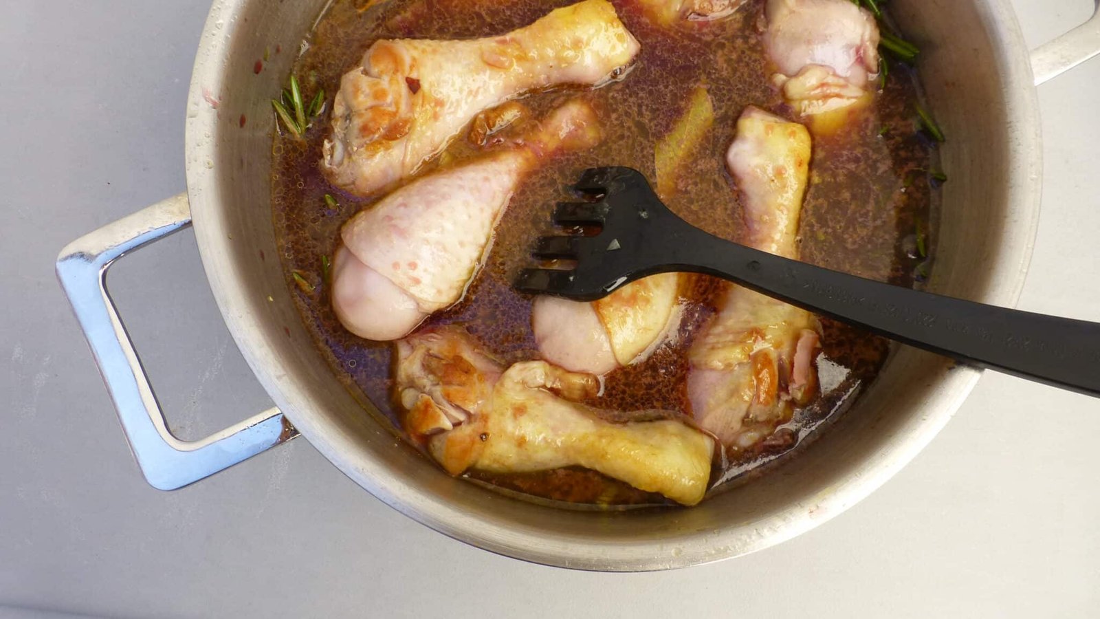 Classic coq au vin recipe, a French chicken in red wine stew with mushrooms! And a great make ahead dinner... Serve with mashed potatoes or fries!