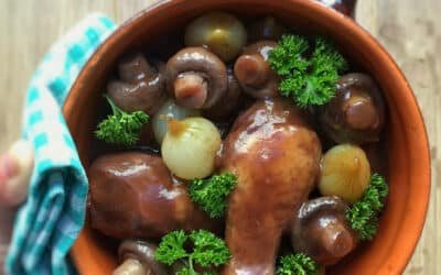 Easy French Coq au Vin Chicken Stew