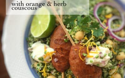 Best Lamb Kofta Skewers with Harissa