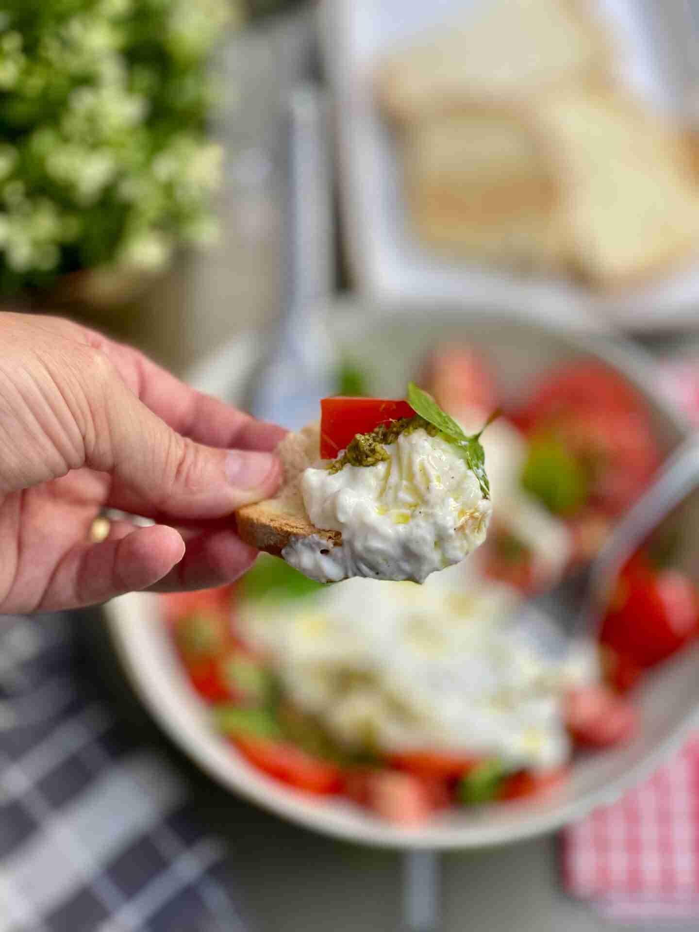 Recipe with Burrata