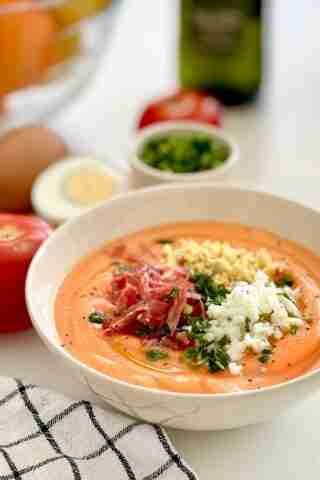 Easy Andalusian Cold Salmorejo Tomato Soup Salmorejo