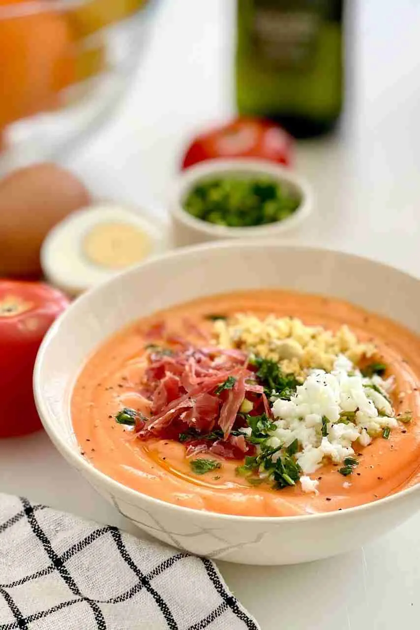 Easy Andalusian Cold Salmorejo Tomato Soup Salmorejo