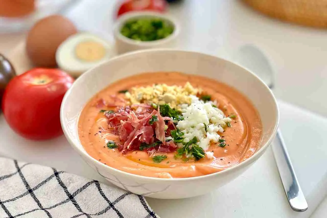 Easy Andalusian Cold Salmorejo Tomato Soup Salmorejo