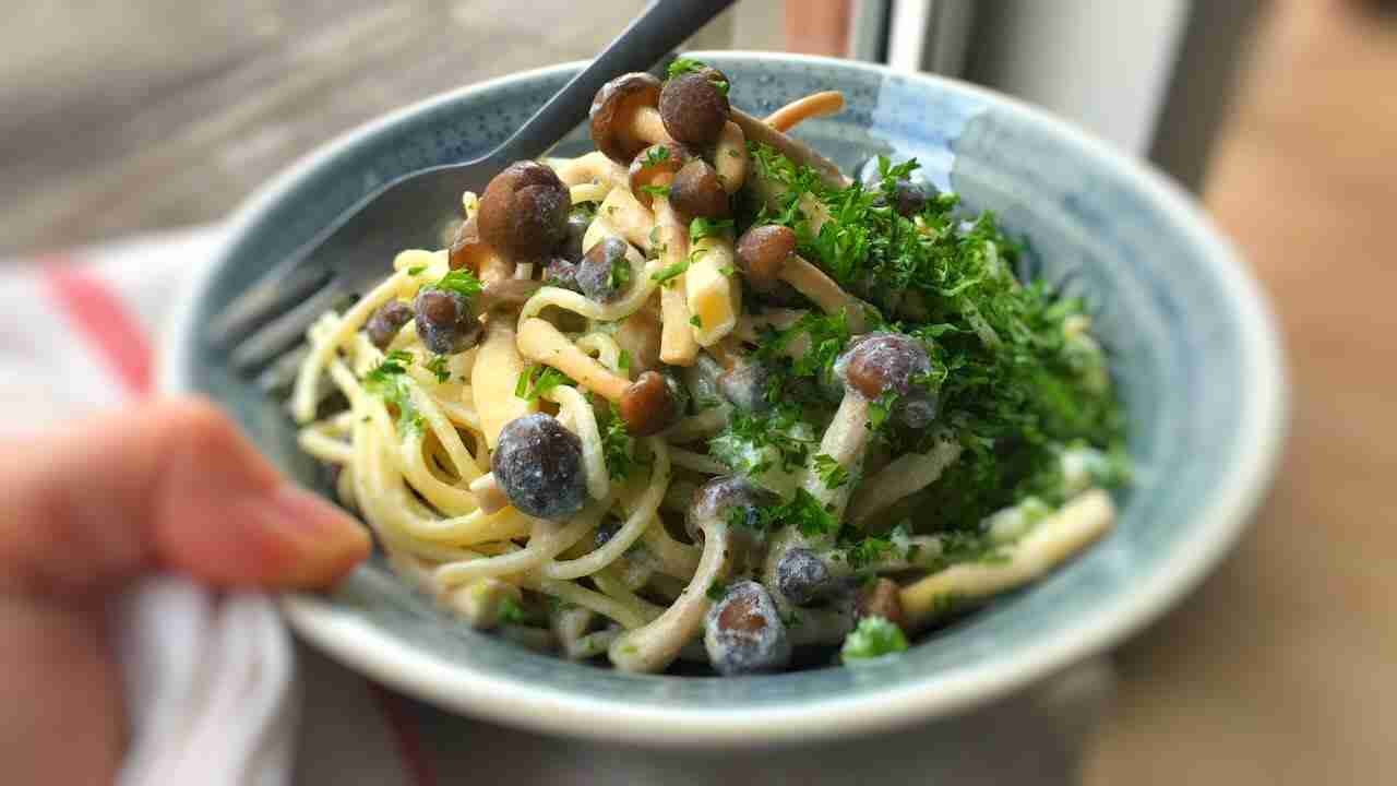 Mushroom Spaghetti