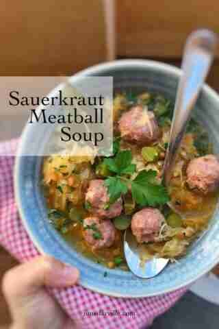 Best Meatball & Sauerkraut Soup Recipe Sauerkraut Soup