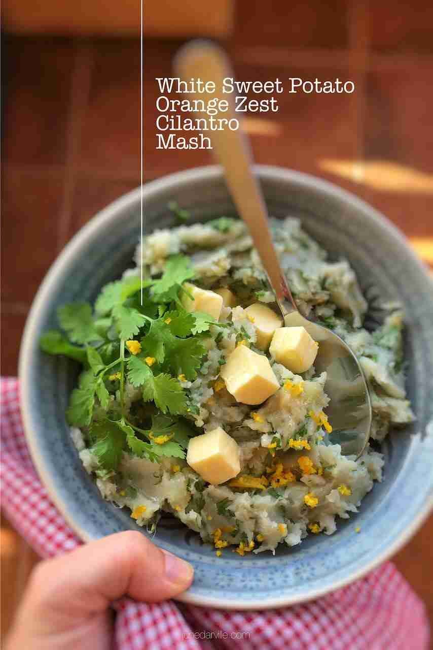 White Sweet Potato Mash