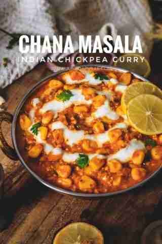 Authentic Chana Masala (Indian Chickpea Curry) Chana Masala