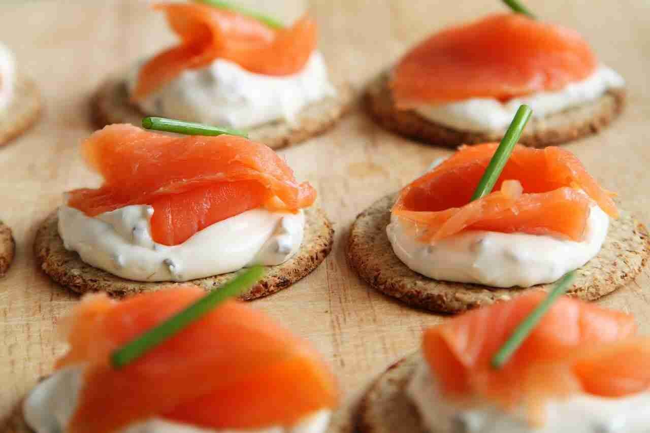 Smoked Salmon Canapes