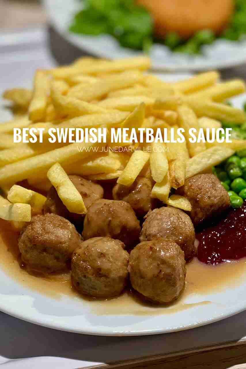 Swedish Meatballs Sauce