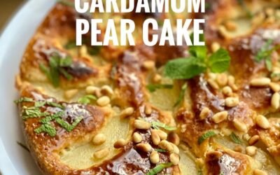 Easy Pear & Cardamom Cake Recipe