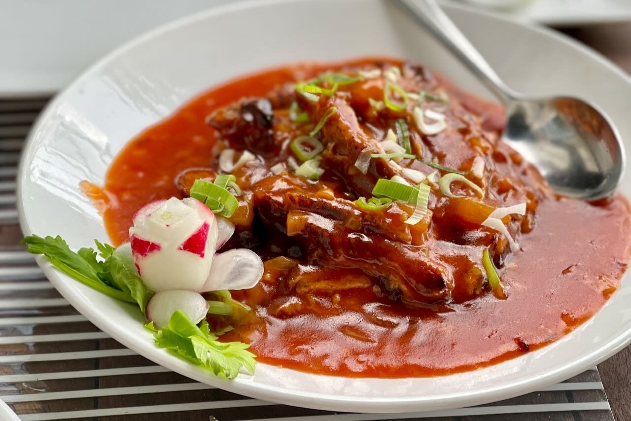 Easy Sweet and Sour Pork (Dutch-Chinese Babi Pangang) Sweet and Sour Pork