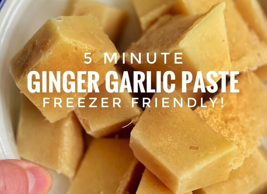 Ginger Garlic Paste Recipe