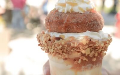 Best Apple Butter Sundae with Vanilla Ice Cream