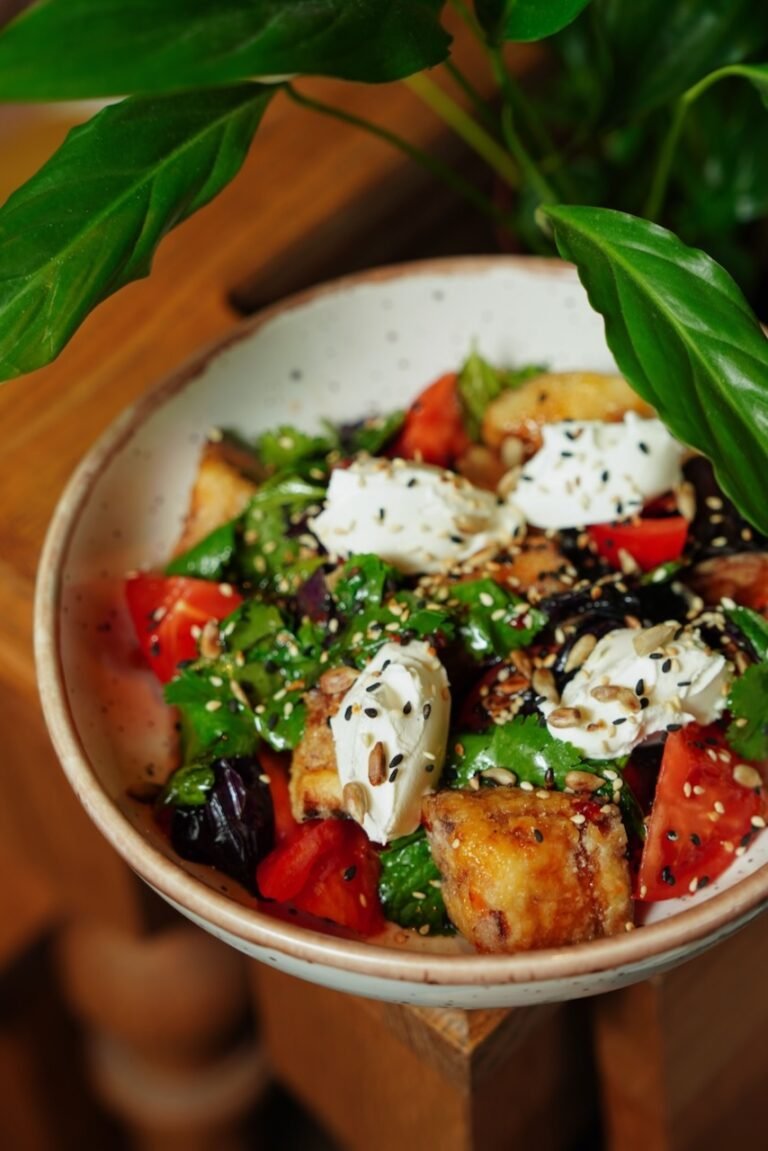 Mediterranean Goat Cheese Salad