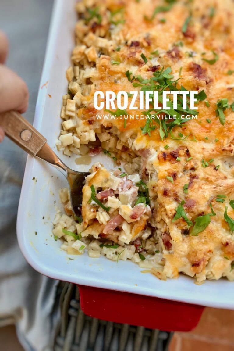 Easy Croziflette Recipe (Savoyard Pasta Bake with Reblochon) Croziflette
