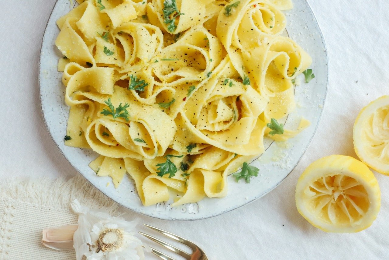 Easy Lemon Pasta Recipe (Pasta al Limone) Lemon Pasta