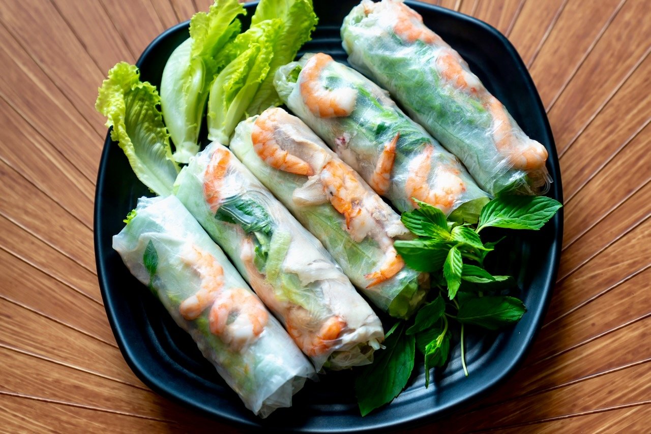 Vietnamese Shrimp Spring Rolls (Fresh Summer Rolls Recipe) Vietnamese Shrimp Spring Rolls